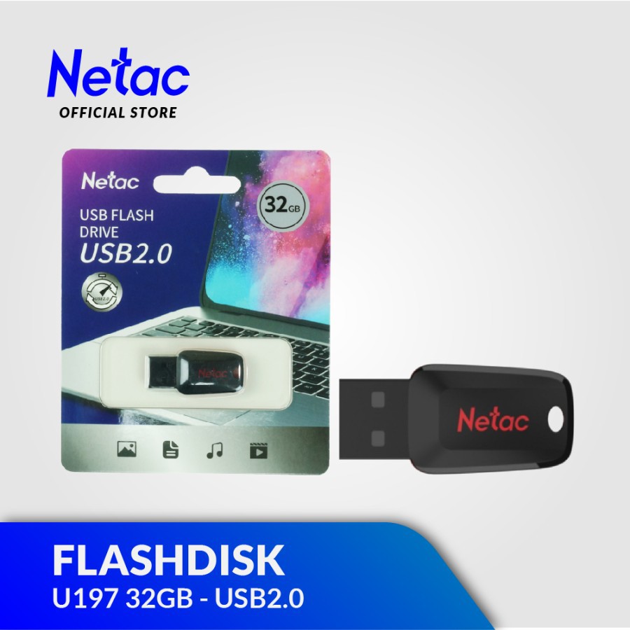 NETAC FLASHDISK U197 32GB USB 2.0