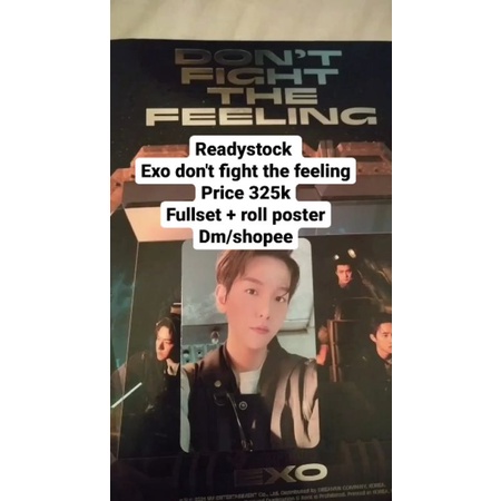 [READYSTOCK] ALBUM UNSEALED EXO DON'T FIGHT THE FEELING [BAEKHYUN - SEHUN]