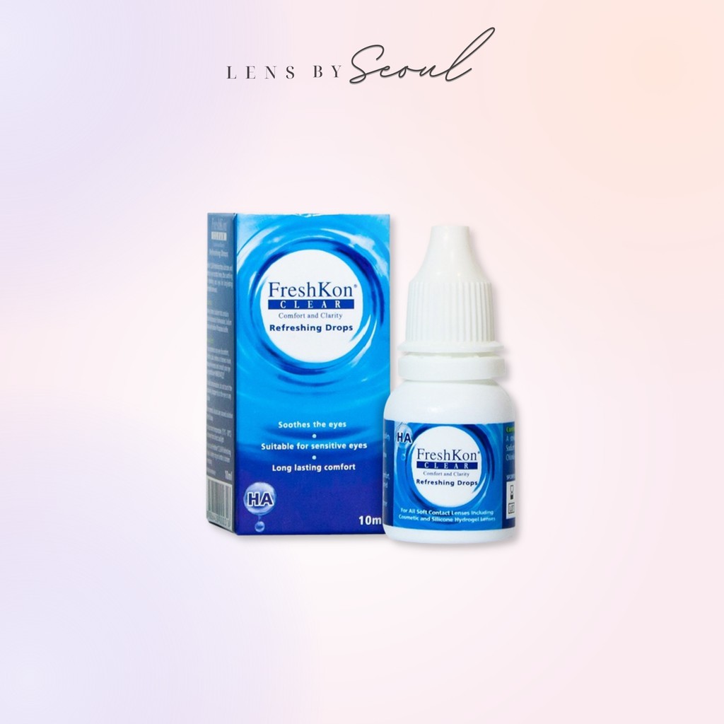 LENSBYSEOUL FreshKon Clear Refreshing Drops 10ml - Tetes Mata Softlens