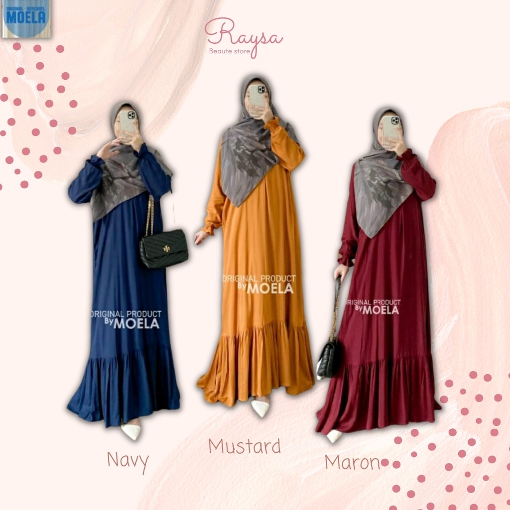 AIRA DRESS BY MOELA // DRESS MOELA TERMURAH