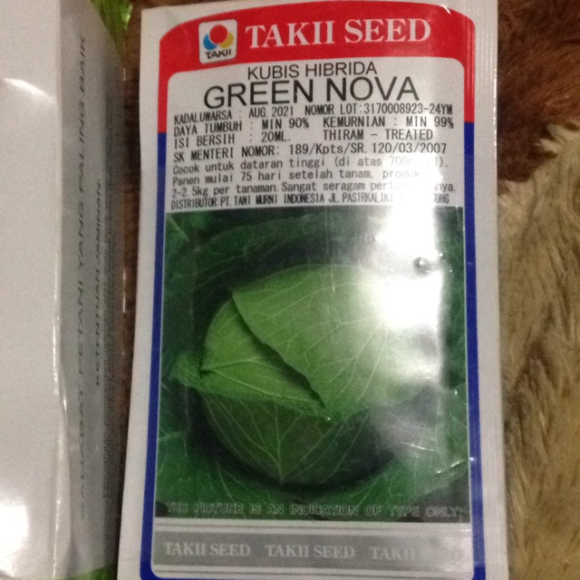 Bibit kol Green nova