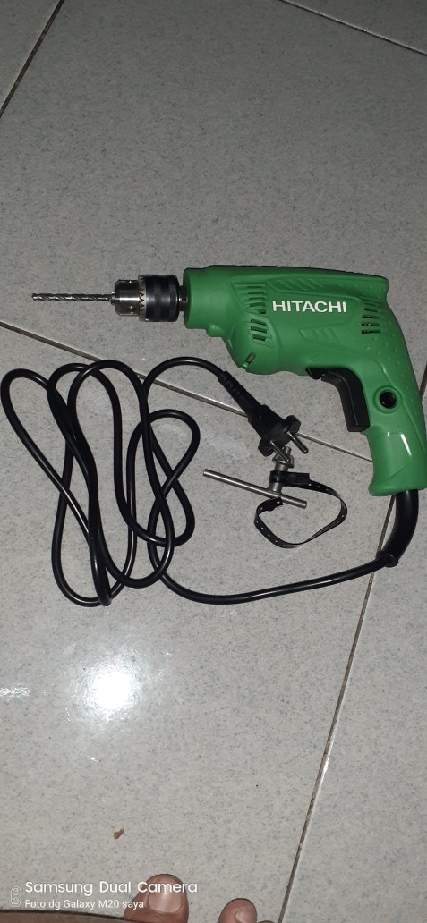 Mesin Bor 10mm Hitachi D 10vst - Bor Tangan 10mm Hitachi D10vst