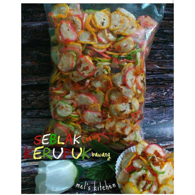 

Seblak Kerupuk Bawang (Kering)