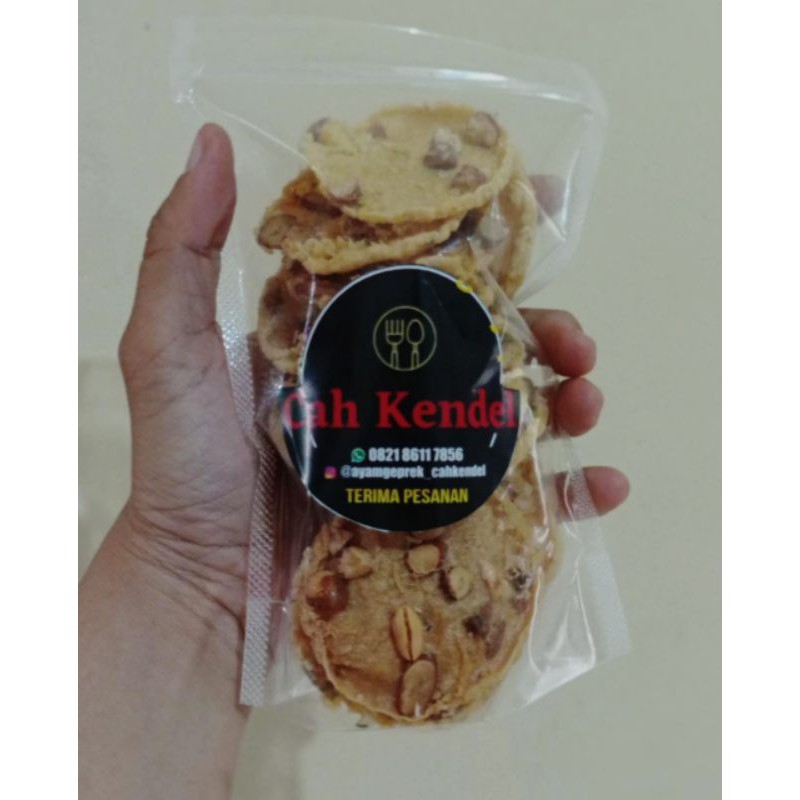 

Peyek Kacang Cah Kendel