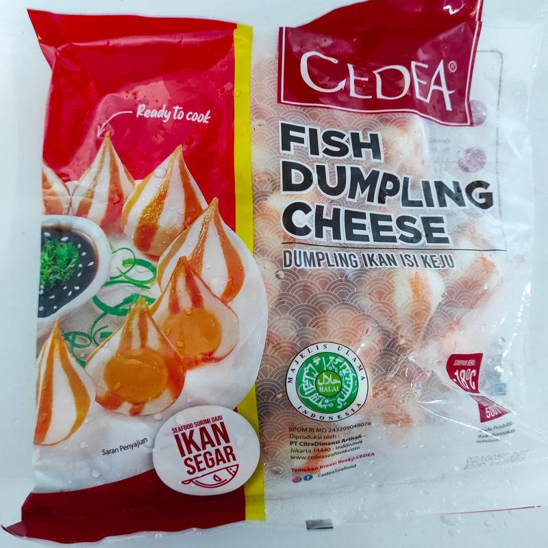 

Cedea dumpling cheese & chicken 500 gram