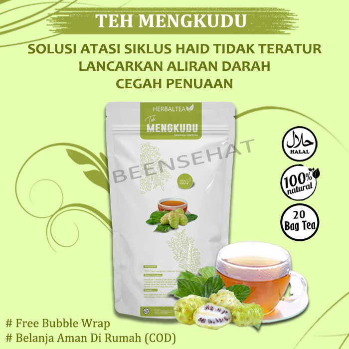 

TEH MENGKUDU ATASI SIKLUS HAID TEH HERBAL DAUN MENGKUDU ANTI INFLAMASI MENCEGAH PENUAAN DINI & STROK