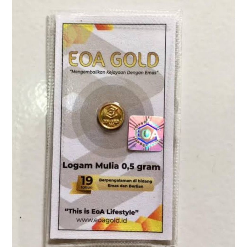 EOA GOLD 0,5 GRAM