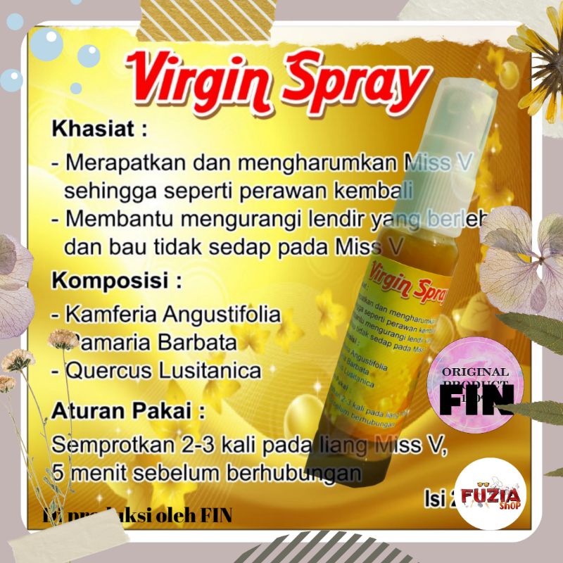 

FUZIA SHOP ⭐ SPRAY V R G N