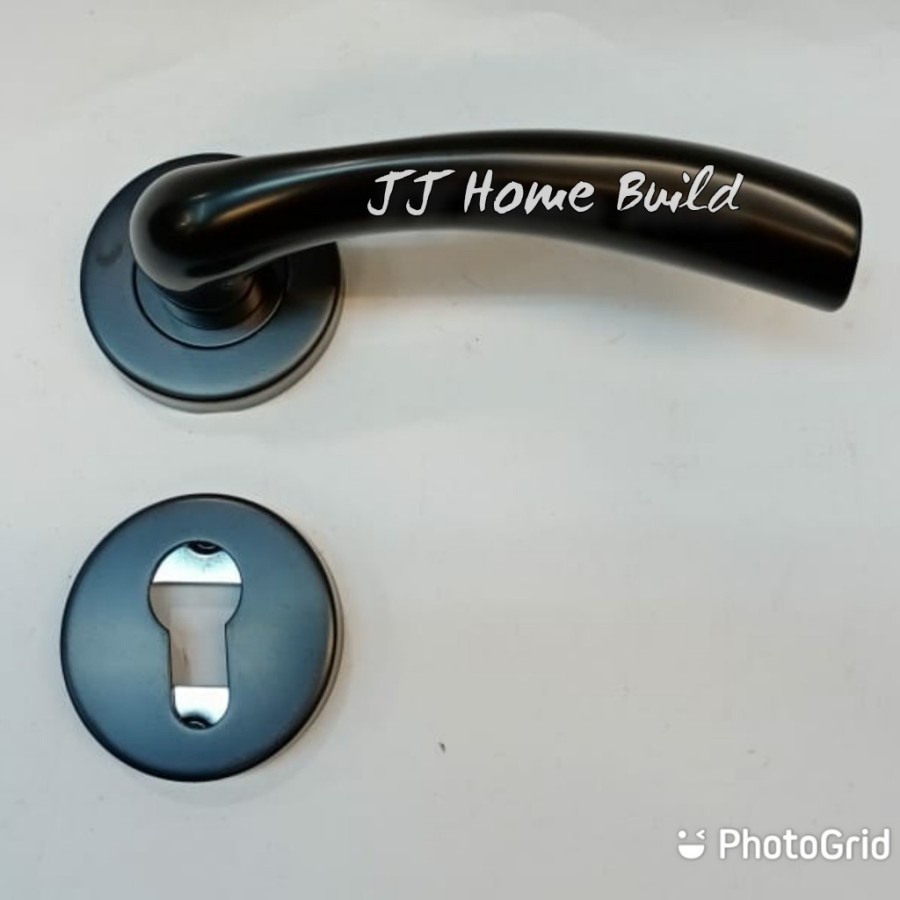 Handle Roses / Gagang pintu hitam stainless