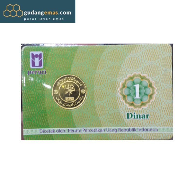 1 Dinar Peruri 22 Karat