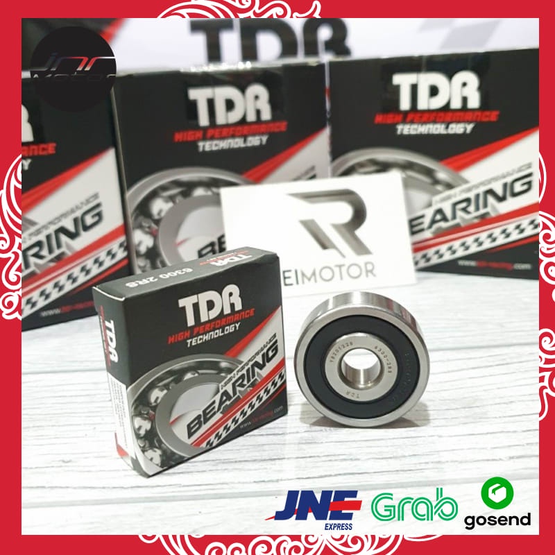 BEARING LAHER RODA DEPAN 6300 2RS MIO J SOUL GT 115 ORI ASLI TDR