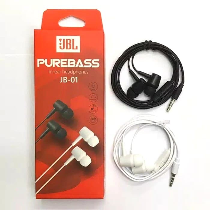 HEADSET PUREBASE JB 01/02/03/05/06 HANDSFREE EARPHONE