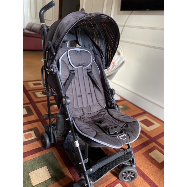Stroller easywalker Mini Buggy Jet Set Black preloved ( special edition )
