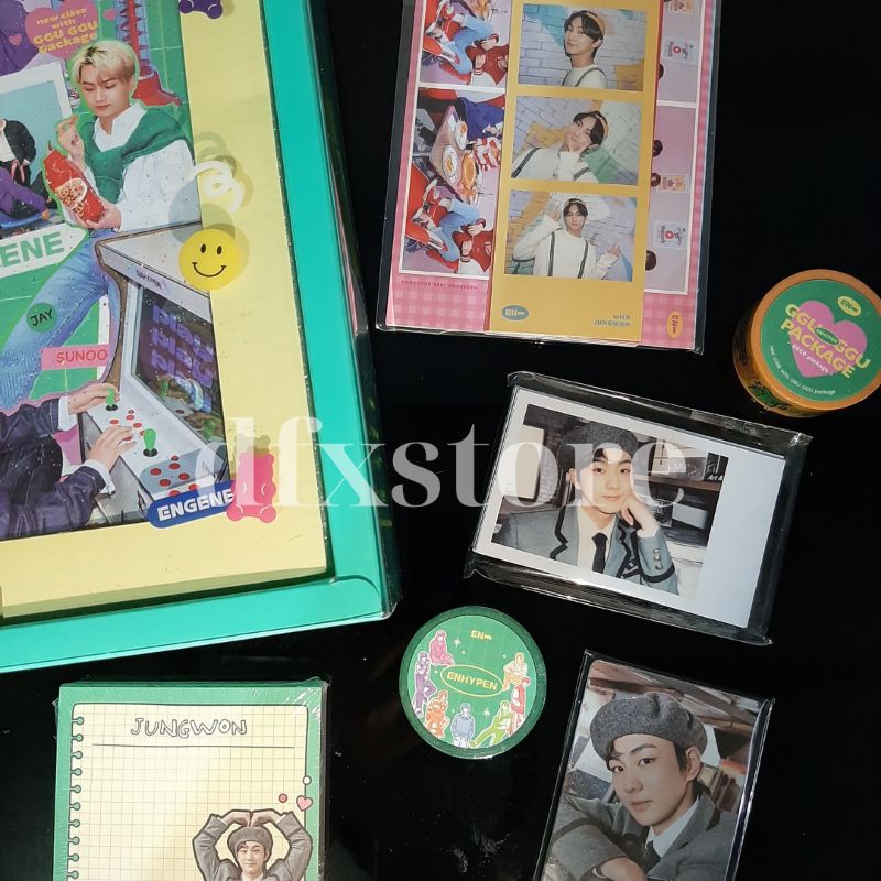[READY STOCK] ENHYPEN Gguggu Package // ggu accordion book, notebook, 4cut