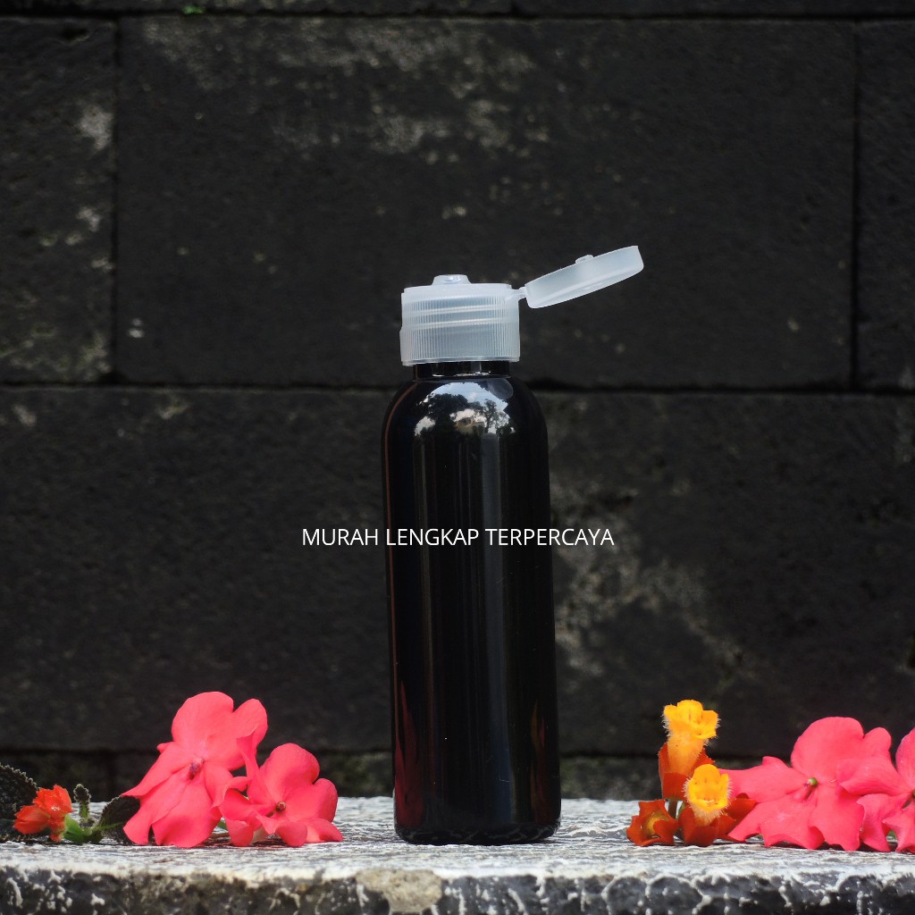 BOTOL 100ML FLIPTOP HITAM