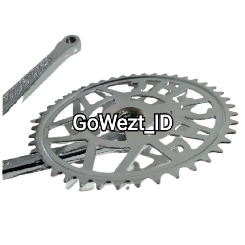 Gear Gir Crank Set Sepeda Jengki Onthel 44T PACIFIC | High Quality