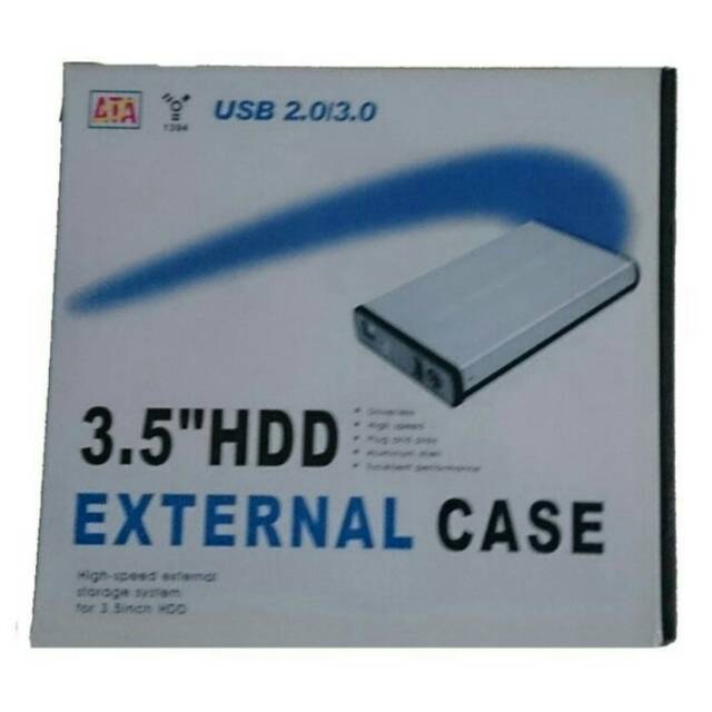 Casing HDD disk Eksternal-HDD External case 3.5 Inch Sata