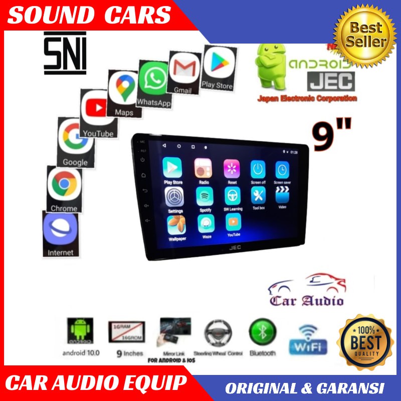 Head Unit JEC 6981 JEC GD 6981 JEC GD-6981 JEC GD6981 AUTOLINK Best Quality Garansi Original