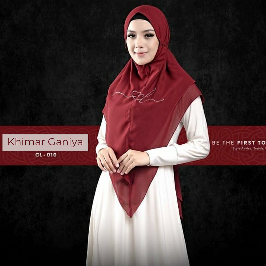 Khimar Tali Ganiya by Choice Ladies / Khimar Syiria / Hijab Instan