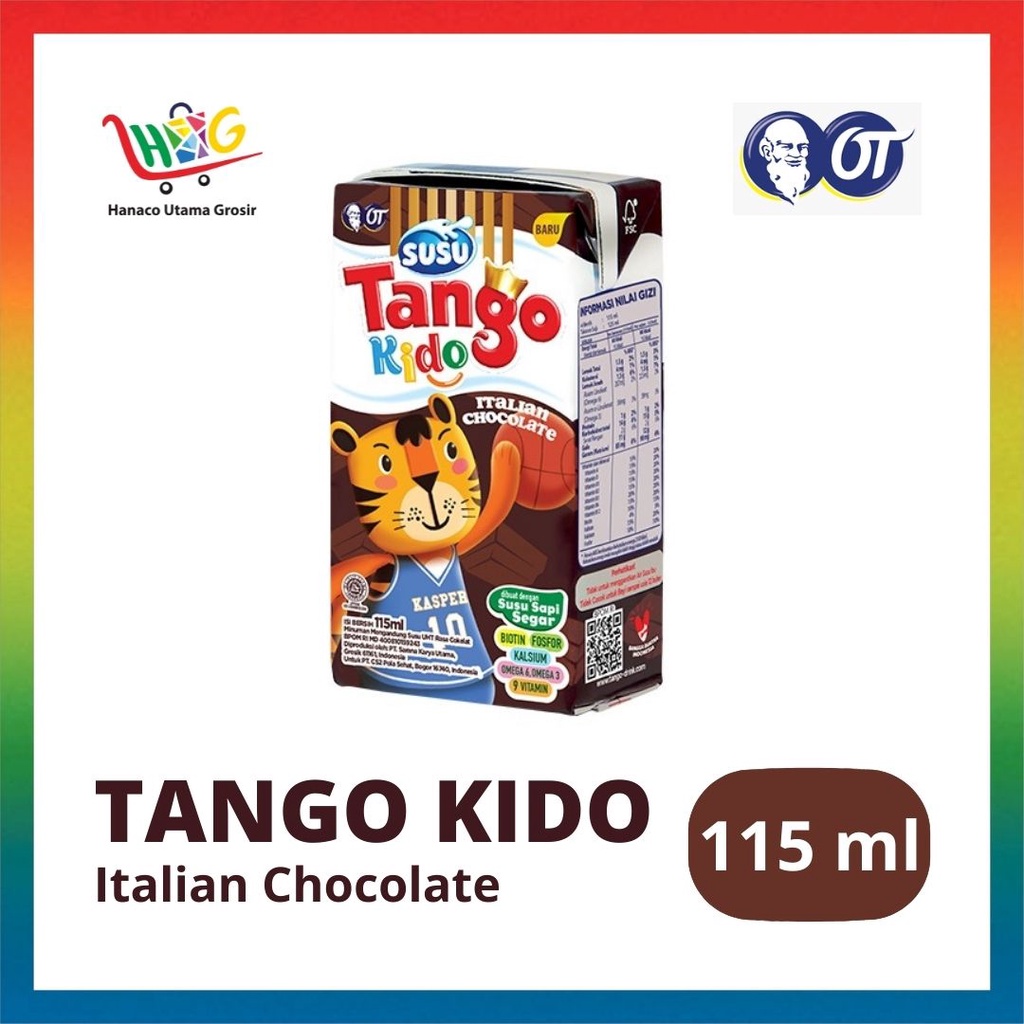 Susu Tango Kido UHT 115ml