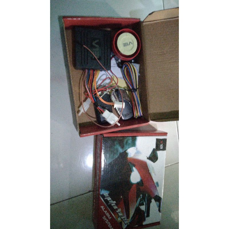 alarm remot motor v12 stater