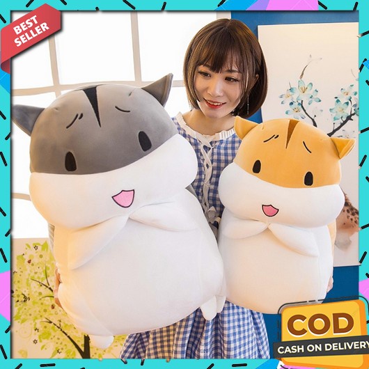 Boneka  Boneka Karakter Mewah Lucu Boneka Mainan Jumbo Lembut Co Boneka Hamster Murah/Boneka L