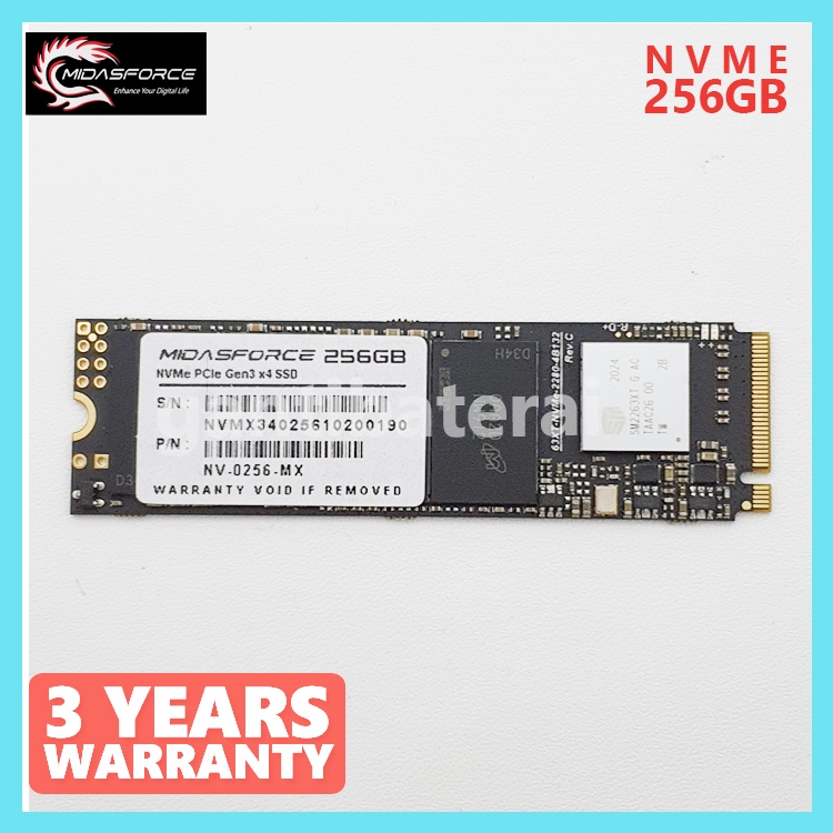 Ssd nvme sata nvme sata III 256gb