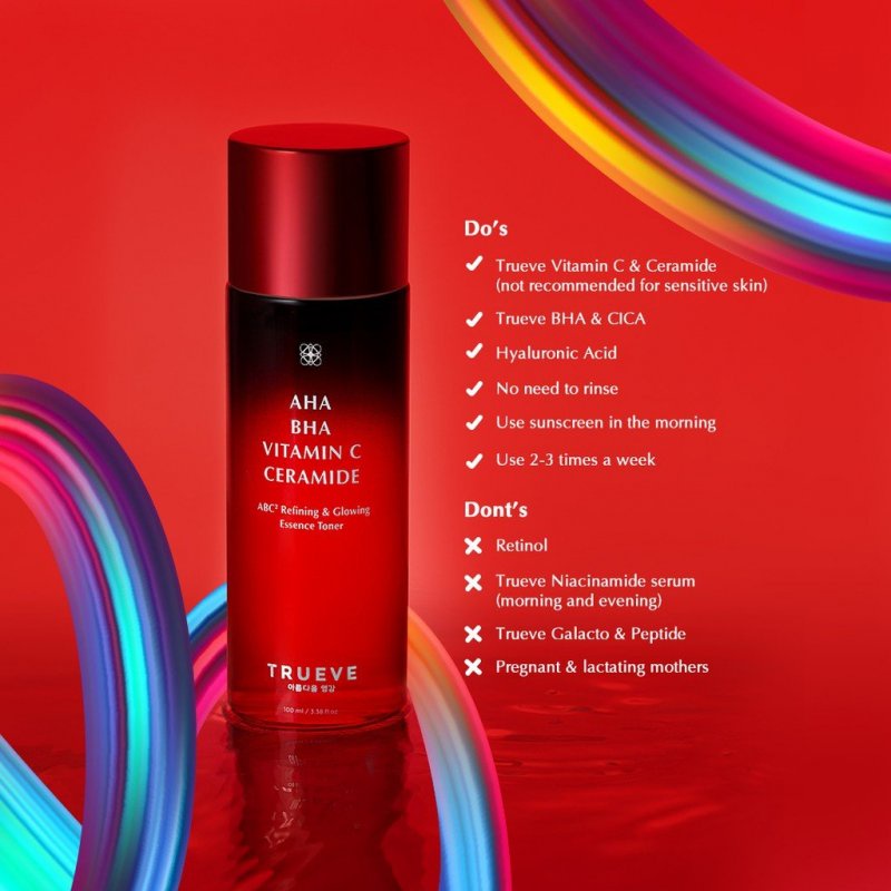 TRUEVE Toner (100ml)Hydrating/Glowing/Acne/