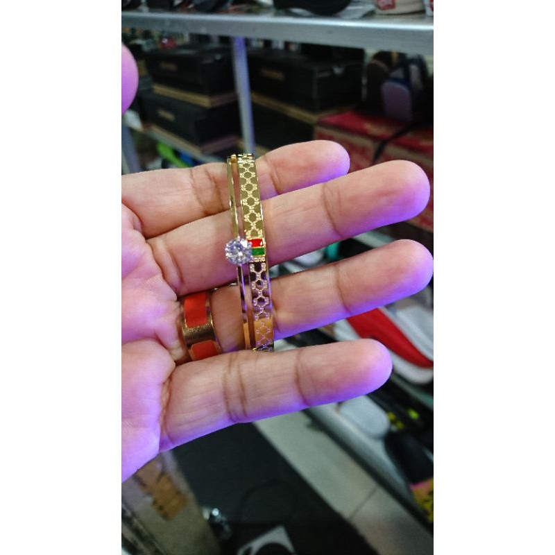 Gelang Bangle Gucci Mata Timbul