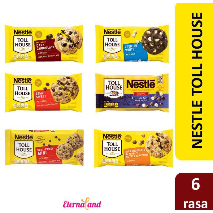 Jual Nestle Toll House Chocolate Chip Cookies - Cokelat Chip - Dark  Chocolate Indonesia|Shopee Indonesia