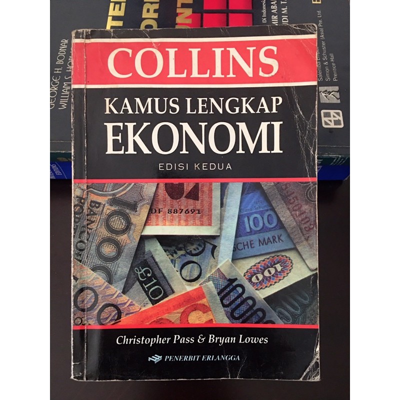 Collins Kamus Lengkap Ekonomi Edisi Kedua, Penerbit Erlangga, Classic-Limited (Second)