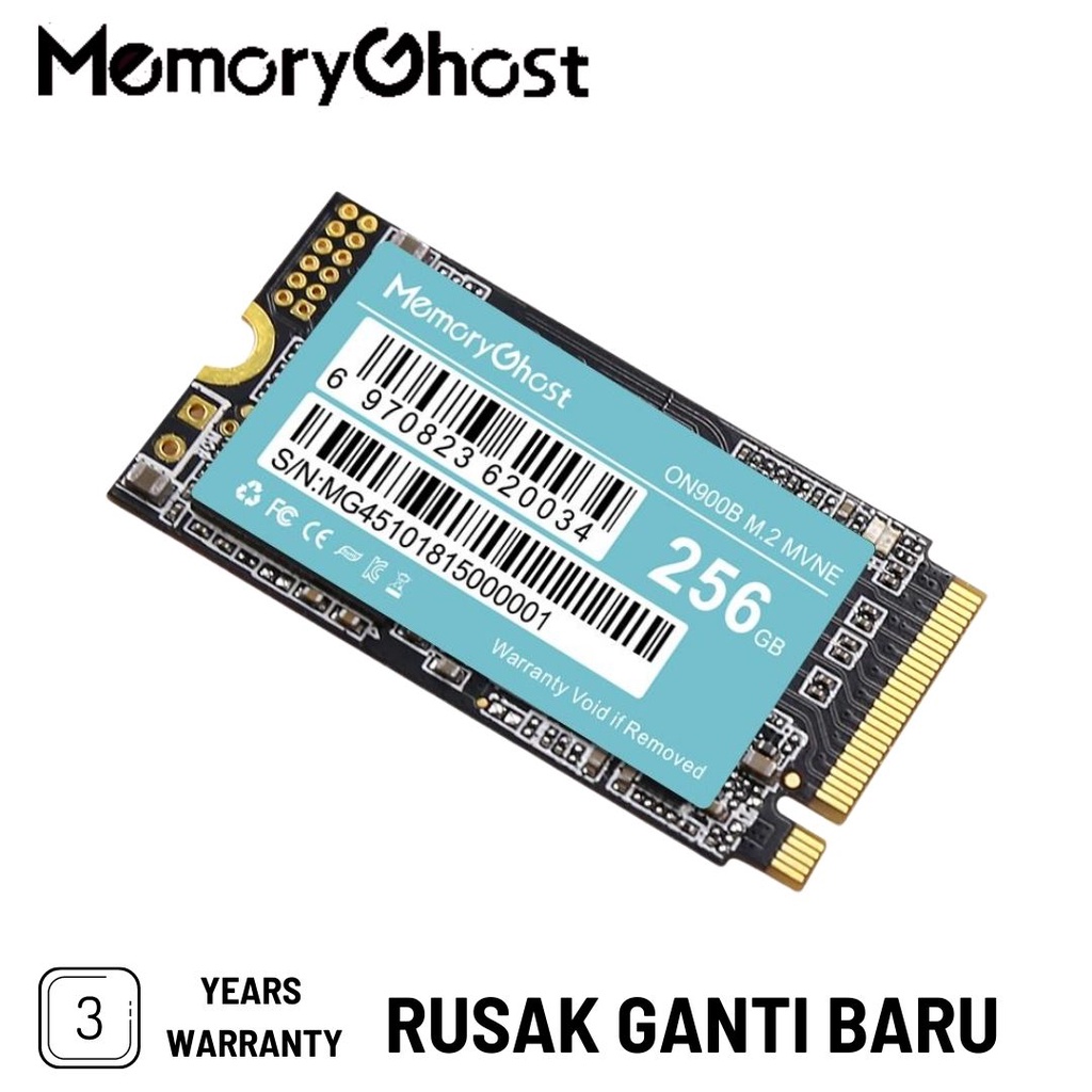 Memory Ghost SSD PCIe NVMe 2242 256 GB