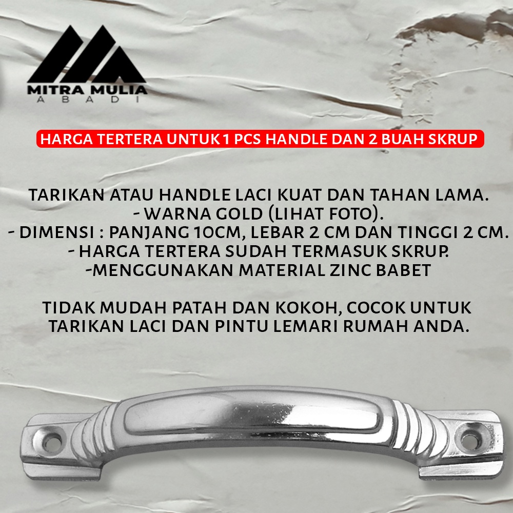 Tarikan Laci 4 Inci l Handle Lemari silver 4&quot; | handle tarikan laci silver tarikan laci 4”