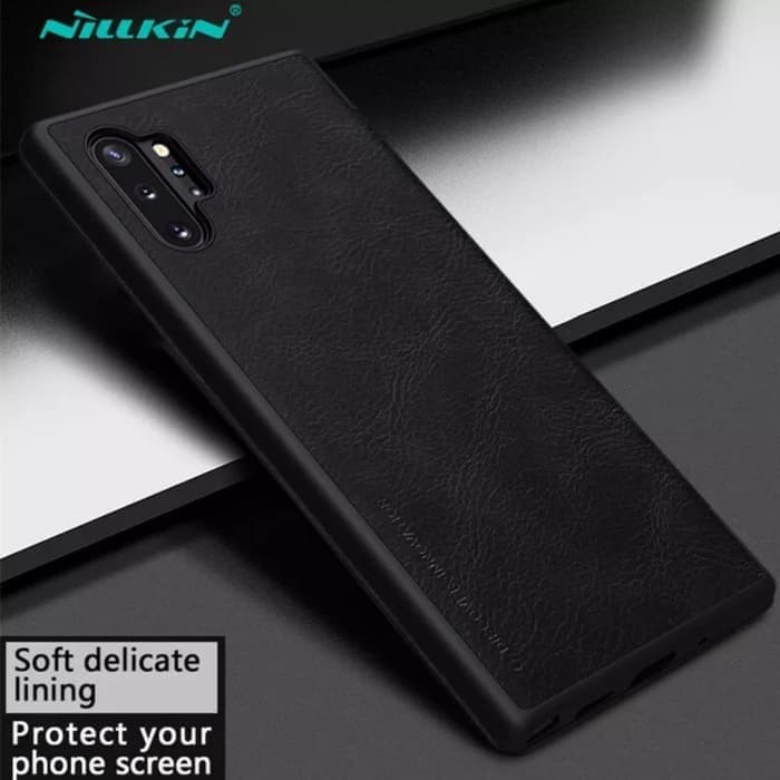 Cover Samsung Galaxy Note 10 Note 10 Plus Flip Leather Cover Nillkin Qin Case