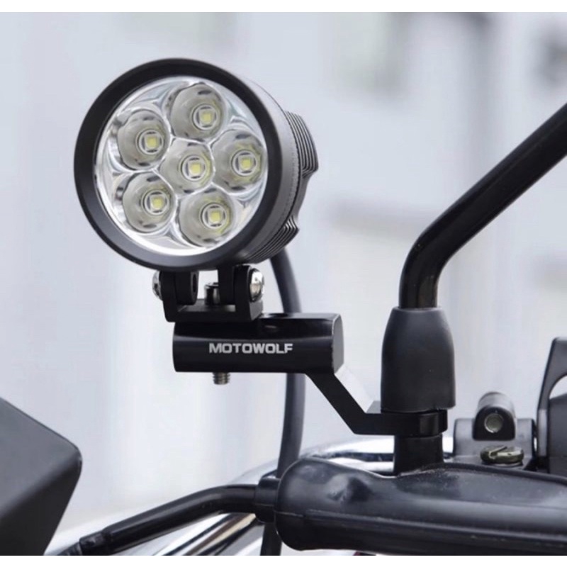 breket dudukan lampu tembak motor full cnc IMPORT thailand FOURSIX_46