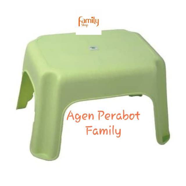 Bangku Kursi Pendek Segi Besar Italy 1202 GreenLeaf