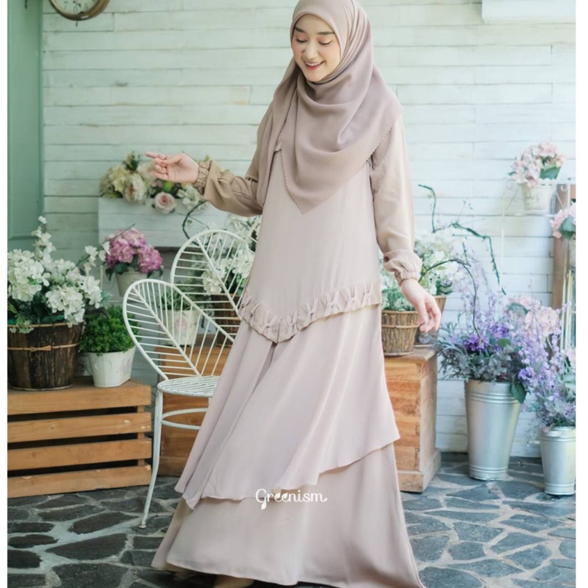 Greenism Gamis Eliana Quality Premium Syari'i Dress