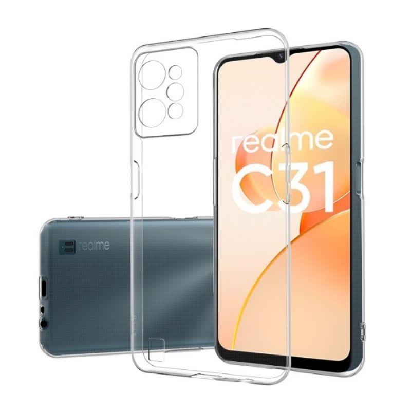 Super Protection Case Realme C31 &amp; C35 Tebal kuat transparan 2.0mm