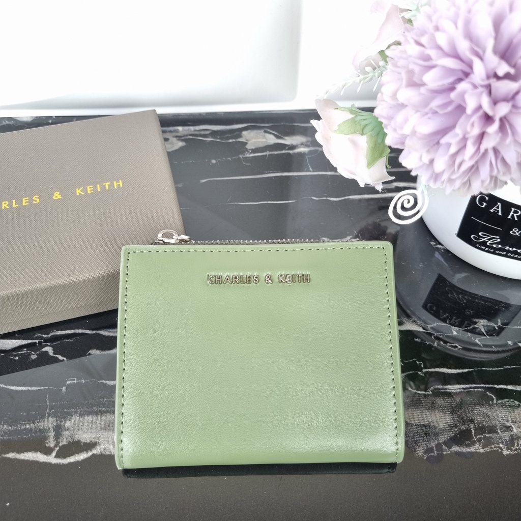 DOMPET CK WALLET KAROL MINI TOP ZIP - CK070