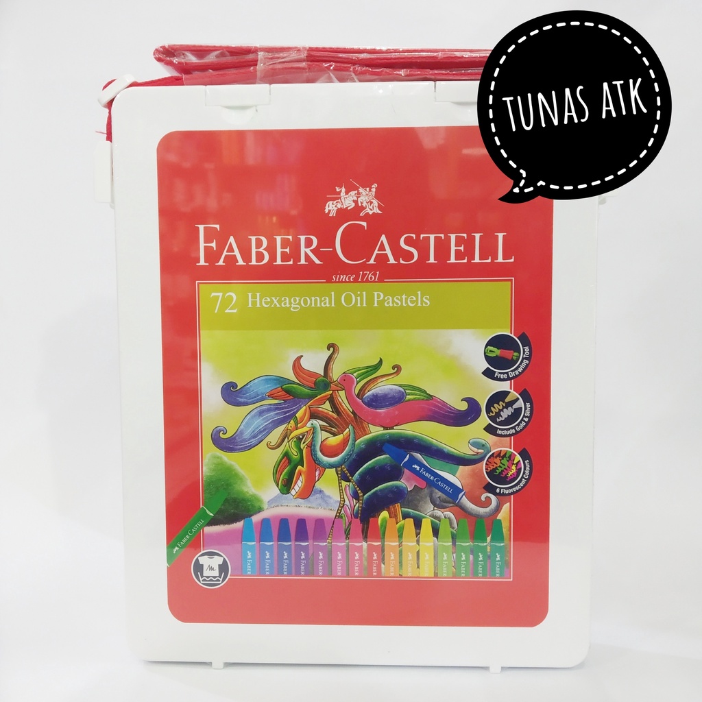

FABER CASTELL 72 HEXAGONAL OIL PASTELS