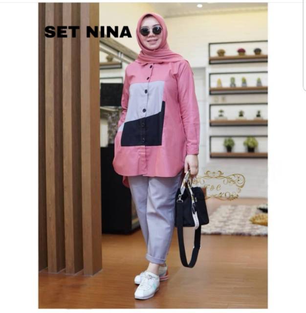 SET NINA 4 warna