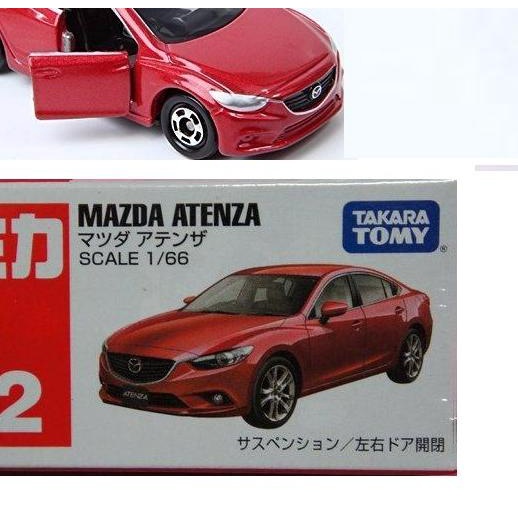 ✬ Mazda Atenza no 62 (Red) Tomica Takara tommy ➱