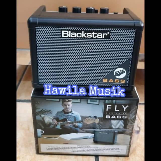 Amplifier Bass Ampli Gitar Bass BLACKSTAR Fly BASS 3 BASS3 Garansi Resmi
