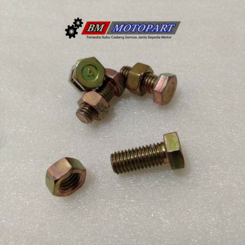 Baut Kunci 12 - Baut M8×20 Baut Mur Kuning