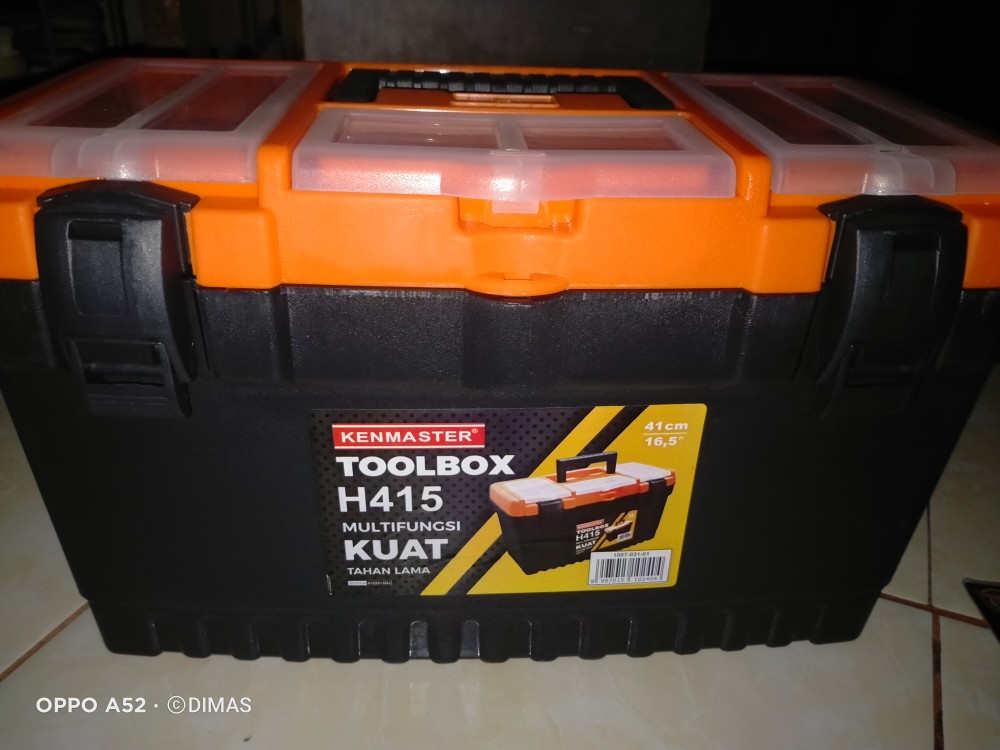 Kenmaster Tool Box H415 Mano Toolbox Kapasitas Besar