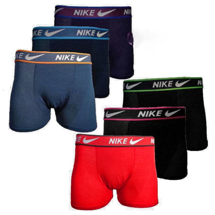 3 PCS CD BOXER ADIDAS / NIKE / CEKA - CELANA DALAM SEGI EMPAT PRIA BAHAN BERKUALITAS TINGGI