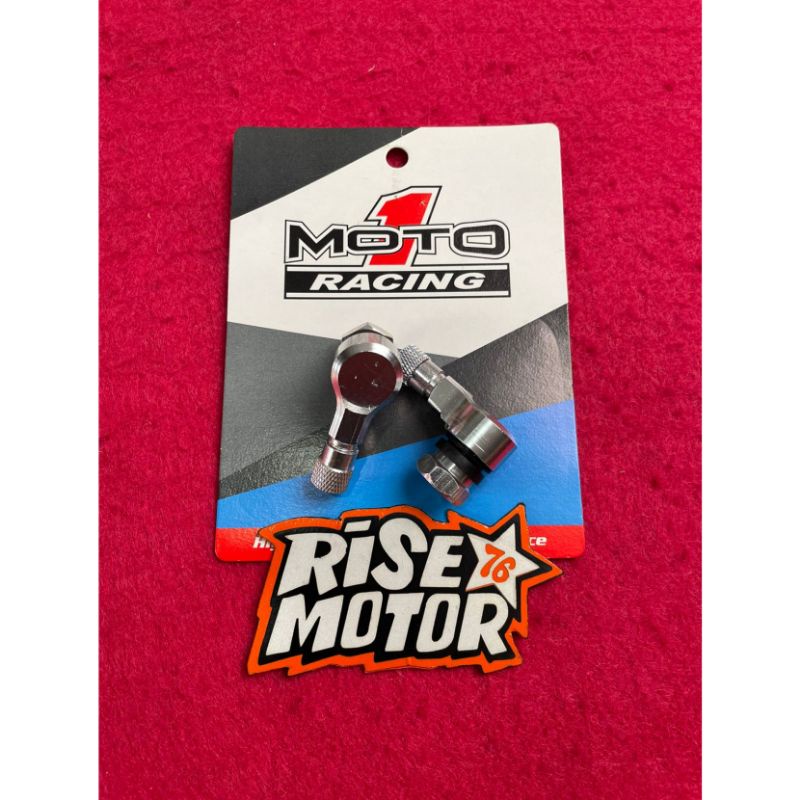 PENTIL TUBLESS MOTO 1 SILVER