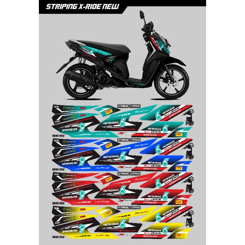 STRIPING X-RIDE 125 PETRONAS VISIT MALAYSIA