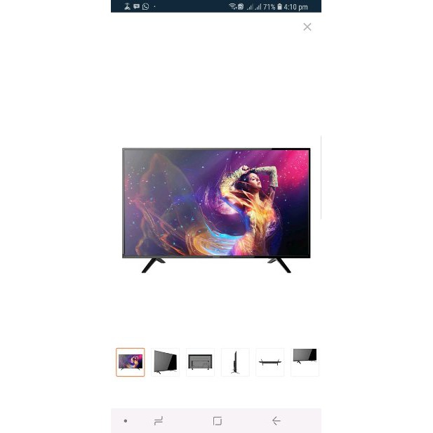 Unik  Coocaa led tv 32 inch 32A2A11A bonus breket  Berkualitas