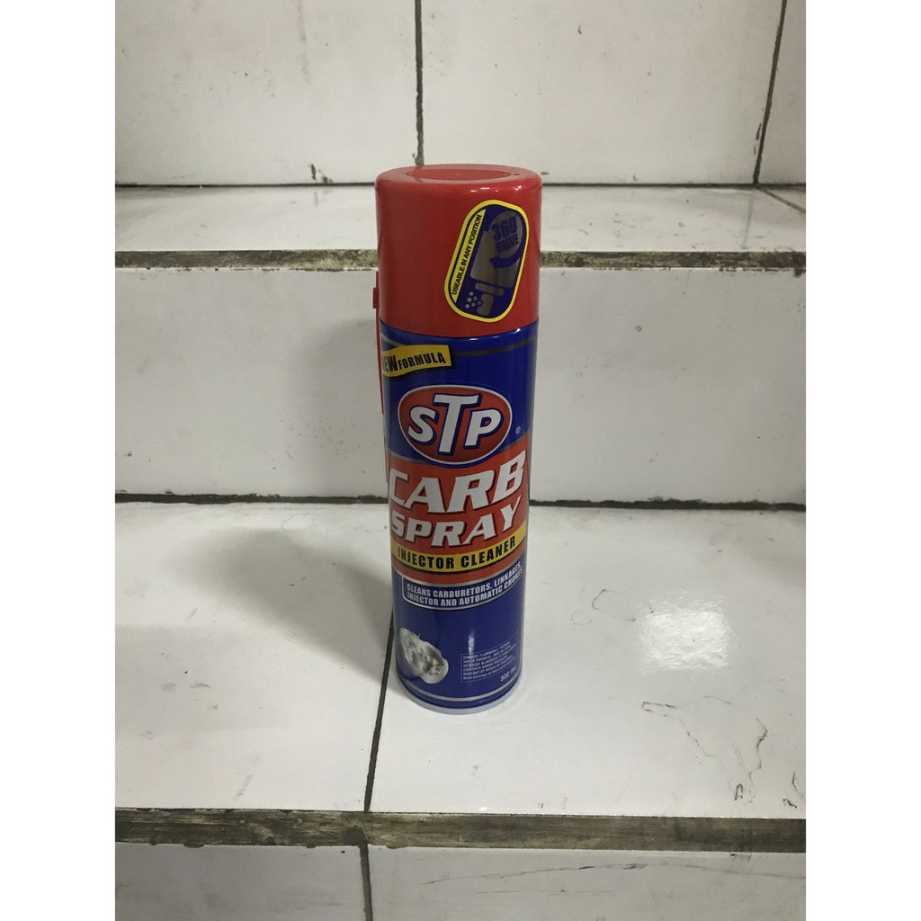 STP Carb Spray &amp; Injector Cleaner Pembersih Karburator Mobil 500mL